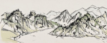 수묵 담채화 - Google 검색 | 한국화