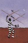 7 Swords - Tarot de St Croix Deck - Seven of Swords Tarot Card Art - Oracle Cards - Divination Illustration | 타로, 타로 카드, 카드
