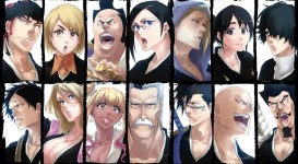 Gotei 13 Lieutenants | Bleach anime art, Bleach fanart, Bleach drawing