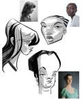 Pin by WON YOUNG ju on 캐리커쳐 in 2023 | Caricature tutorial, Caricature, Art reference