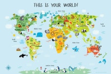 World map | 세계지도