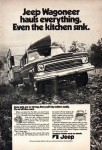 1972 Jeep Wagoneer 4WD Wagon American Motors USA Original Magazine Advertisement | Jeep wagoneer, American motors, Jeep