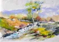 watercolor 413012 by pledent | 풍경화, 수채화, 그림