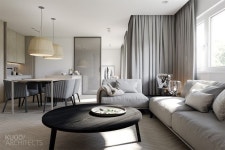 중성적이고 편안한 느낌의 그레이인테리어 | Home living room, Minimalism interior, House interior