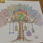 #비밀의정원#컬러링북 #컬러테라피 #SecretGarden | 숲, 비, 신
