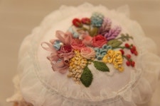 프랑스자수 배우기 | 브라질식 자수, 자수 디자인, 리본 자수