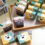 천연비누 -  利向 이향공방 on Instagram: “흑당밀크티와 댕댕비누 🥃🐶 My students made bubble milk tea soap and doggy... 