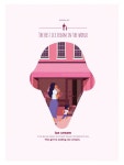 세상에서 가장 맛있는 아이스크림 가게 The best ice cream shop in the world | 포스터 디자인, 일러스트레이션, 포스터