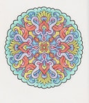 More Mystical Mandalas 003 from Creative Haven | 색