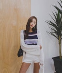 [딜라인 스판 핀턱 하이웨스트 숏 팬츠] | Overall shorts, Women, Fashion