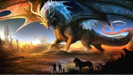 dragon | 괴물, 용, 일러스트레이션