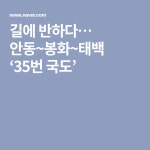 길에 반하다… 안동~봉화~태백 ‘35번 국도’ | Reading