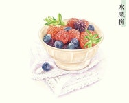Food Illust에 있는 載님의 핀 | 음식, 수채화