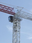 Tower crane에 있는 핀