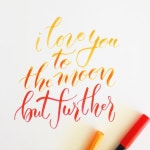 Calligraphy + Lettering(이미지 포함) | 손글씨