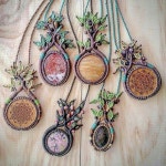 Imagem de 공예 por BangBang | Jóias de macrame, Colares, Joias