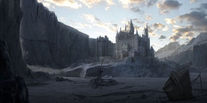 페느스쿨 학생갤러리 - ★★★★★ | 판타지 성, 판타지 컨셉 아트, 환상의 풍경