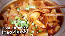 How to make tteokbokki / Korean Street food / 국민간식 떡볶이 /  알쿡 / RMTV COOK (com imagens)