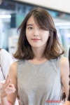 140613 김포공항 출국 아이유 직찍 by 스피넬 - 2020(이미지 포함) | 중단발 웨이브, 중간길이 헤어스타일