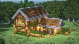 Minecraft: How To Build a Survival Base (House Tutorial)(#38) | 마인크래프트 건축, 야생 기지, 인테리어 in 2023 | Cool... 