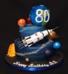 Saturn V Rocket — Misc 3D Cakes | Planet cake, Cake, Rocket cake