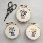 _미니 꽃자수 (75mm)..ⓒ 2019.minaland. All rights reserved. | Вышивка