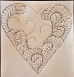 LuAnn Kessi: Feathered Heart.....Machine Quilting | 패치워크, 퀼트