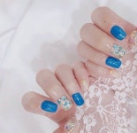 • Nail Design 자개 네일 ✨영롱함보소~! 2019 | 네일 아이디어, 네일아트, 옴브레 네일