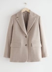 & Other Stories 앤아더스토리즈 - Create your own fashion story | Wool blazer, Blazer beige, Blazer