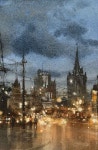 Pin by 동성 하 on 사진 in 2023 | Watercolor landscape paintings, Landscape paintings, Urban landscape