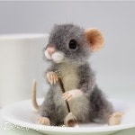 épinglé par ❃❀CM❁✿⊱ #needlefeltedanimals - haso - 2020 | 바늘 펠트, 인형, 귀여운 인형