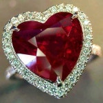 Stunning Ruby and diamonds ring | 반지