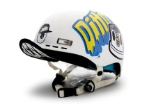 돌돌디자인 그래피티 펭귄 디또 스노우보드 헬멧 스티커 그래피커 Penguin DITTO snowboard helmet sticker GRAPHICER DOLDOLDESIGN... 