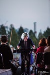 2017  #outdoor #festival #music #concert #SFJF2017 #Jazz #디어재즈오케스트라 #music_stand #evening #stage_ph… | 재즈, 숲, 음악
