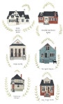액자에 담고싶은 예쁜 그림 하우스~ | 수채화 삽화, 그림, 저널 아이디어