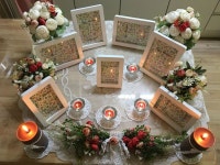 셀프 웨딩 포토테이블 도전!! | Table decorations, Decor, Home decor