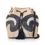 Sharif Bucket Bag with Stingray Leather | 가죽, 가죽소품