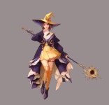 ArtStation - 별의 마법사 데네브, Hyejeong Cho(Hansi) | Fantasy character design, Character art, Digital art fantasy