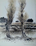 Хон Сон Мо, Осан - Hong Sung Mo, Osan (홍성모, 오산). Республика Корея | 풍경 그림, 한국화, 현대 미술