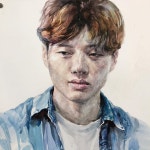 #인체수채화 #초벌시범 #창조적소수미술학원 | 인물화, 수채화, 그림