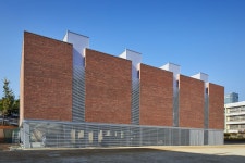 공장 건축물, 철골 건물, 벽돌 건축