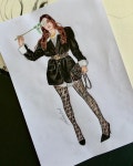 좋아요 767개, 댓글 44개 - Instagram의 A.Gj Fashion illustration(@fashion8art)님: @vitaliia * * * #engagementdrawings... 