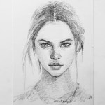 고진식 #드로잉 #소묘 #그림 #스케치 #진식작가 #인물화 #아트고 #나라문구 #나라문구몰 #창원 #부산… | 인물화, 스케치, 그림