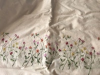 야생화 자수 원단 (con immagini) | Ricamo classico, Ricamo