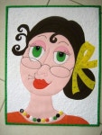 portrait quilt에 있는 Kang Shinhae님의 핀 | 퀼트패턴, 퀼트, 공예