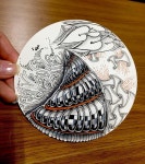 #icso#한국도형미술연구소#젠탱글#탱글#탱글아트#힐링#드로잉#테라피#zentangle#tangle#art#tangleart#healing#drawing#therapy#🐢