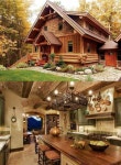 40 Log Cabins | 마당 디자인, 통나무집, 아름다운 집