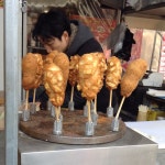 #KoreanHotDog #핫도그 | Street food, Korean street food, Food