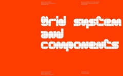 grid typo lettering(이미지 포함)