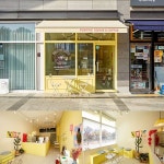 옐로우 포인트 귀여운 디자인의 7평 쿠키집인테리어 | 아늑한 카페 인테리어, 레스토랑 인테리어, 작은 공간 디자인